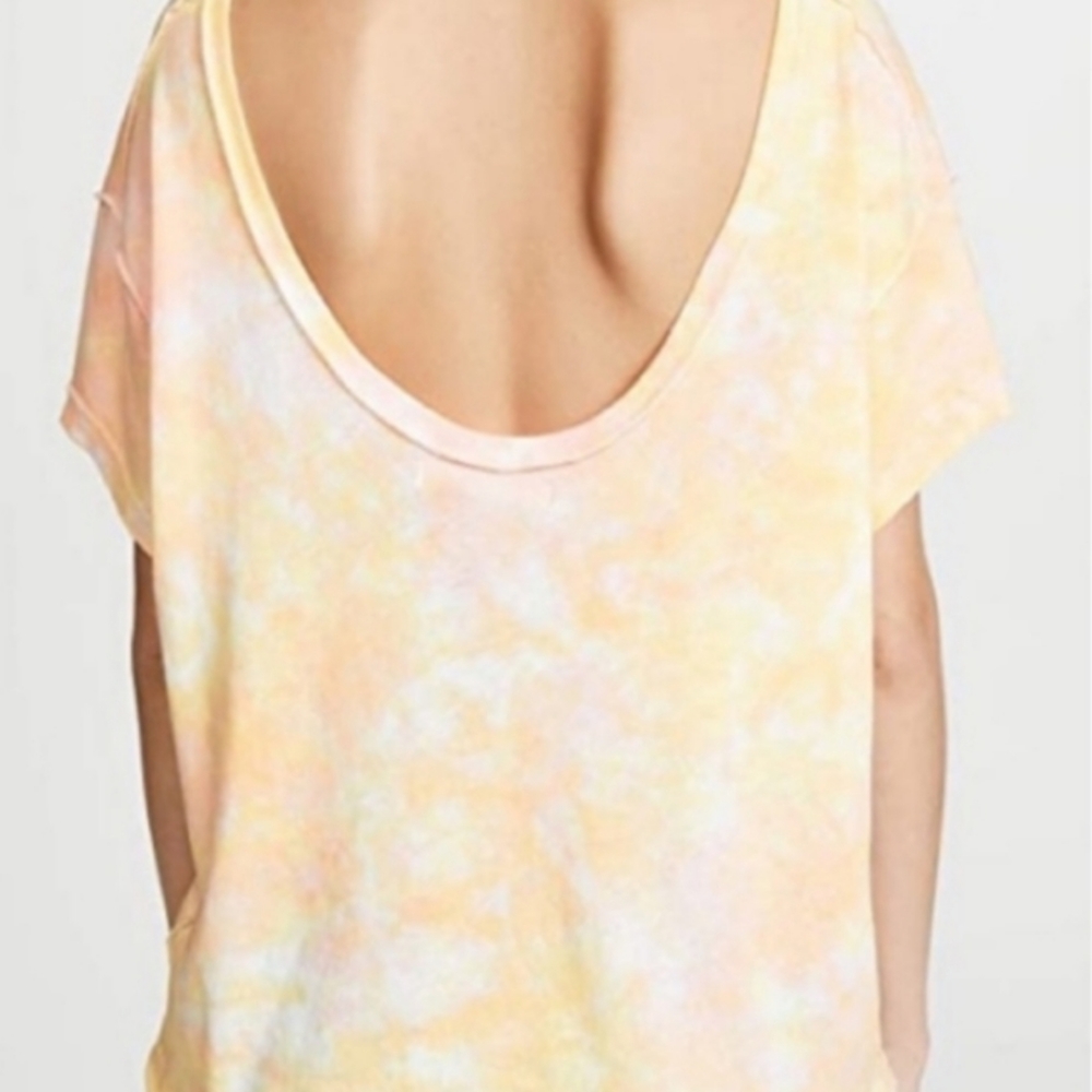 Free People Tie Dye Tee 1S/1M - Picture 3 of 4